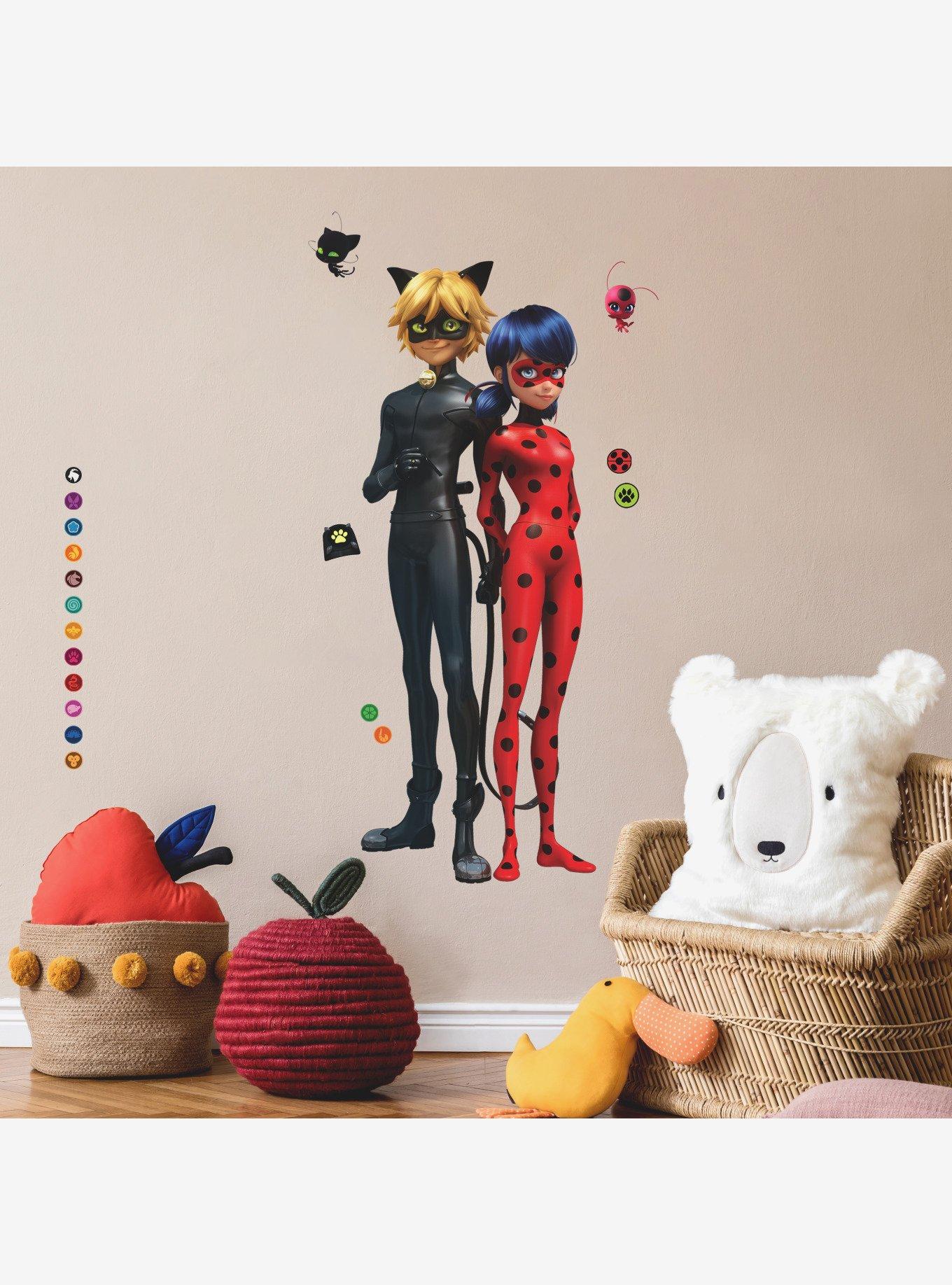 Miraculous: Tales Of Ladybug And Cat Noir Giant Peel & Stick Wall Decals, , alternate