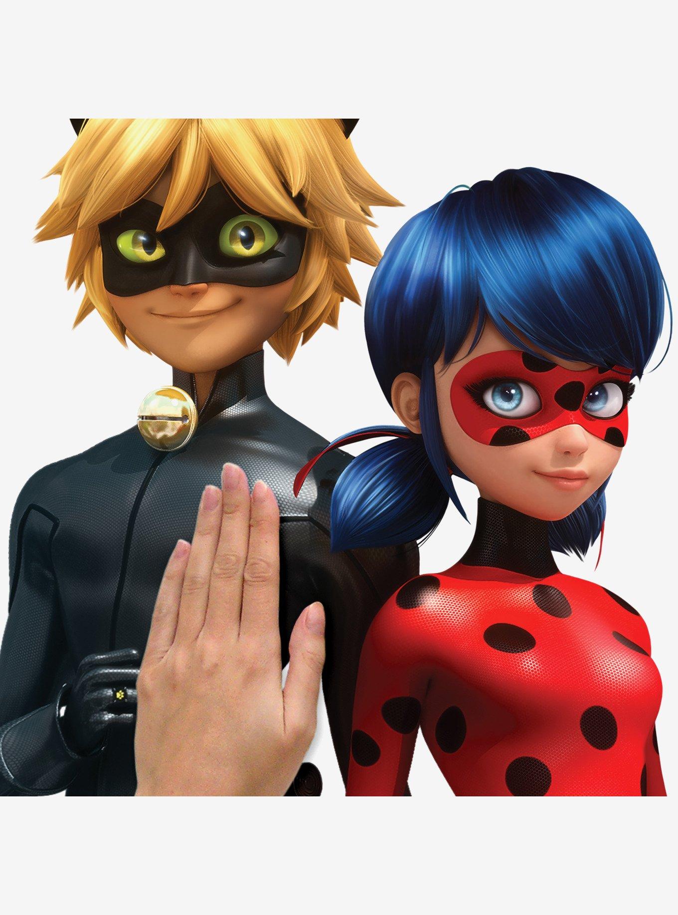 Miraculous: Tales Of Ladybug And Cat Noir Giant Peel & Stick Wall Decals, , alternate