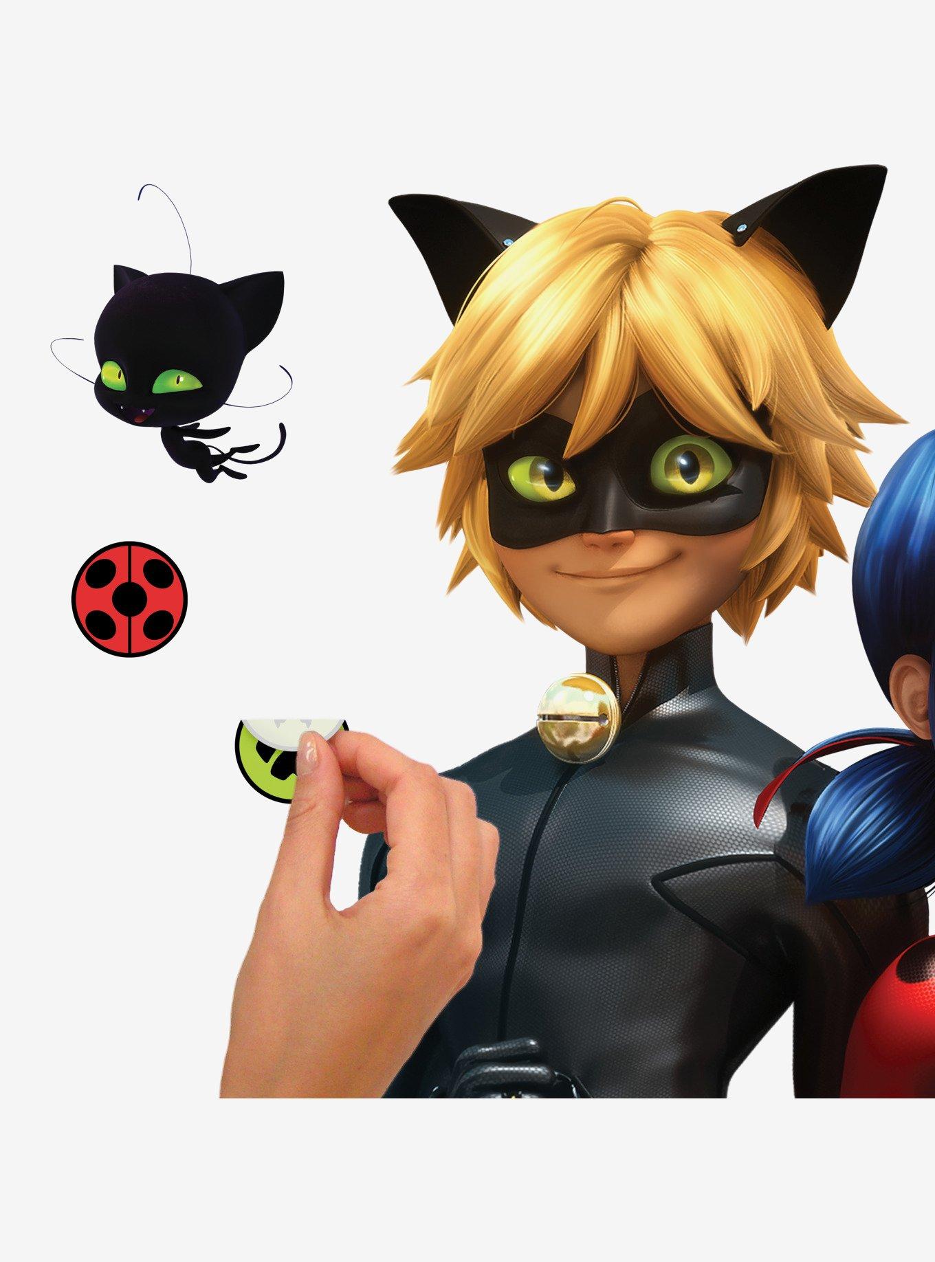 Miraculous: Tales Of Ladybug And Cat Noir Giant Peel & Stick Wall Decals, , alternate