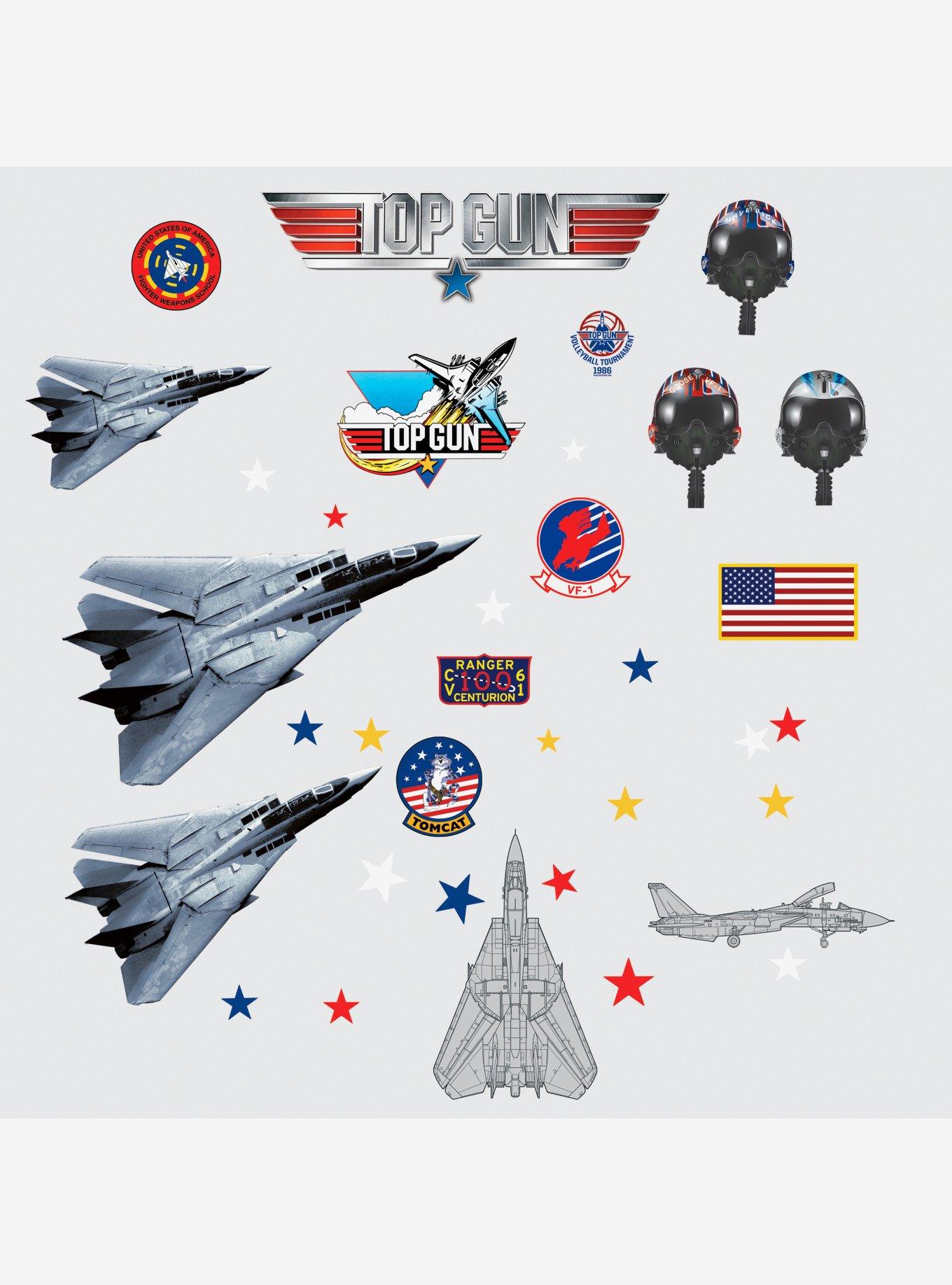 Top Gun Peel & Stick Wall Decals, , hi-res