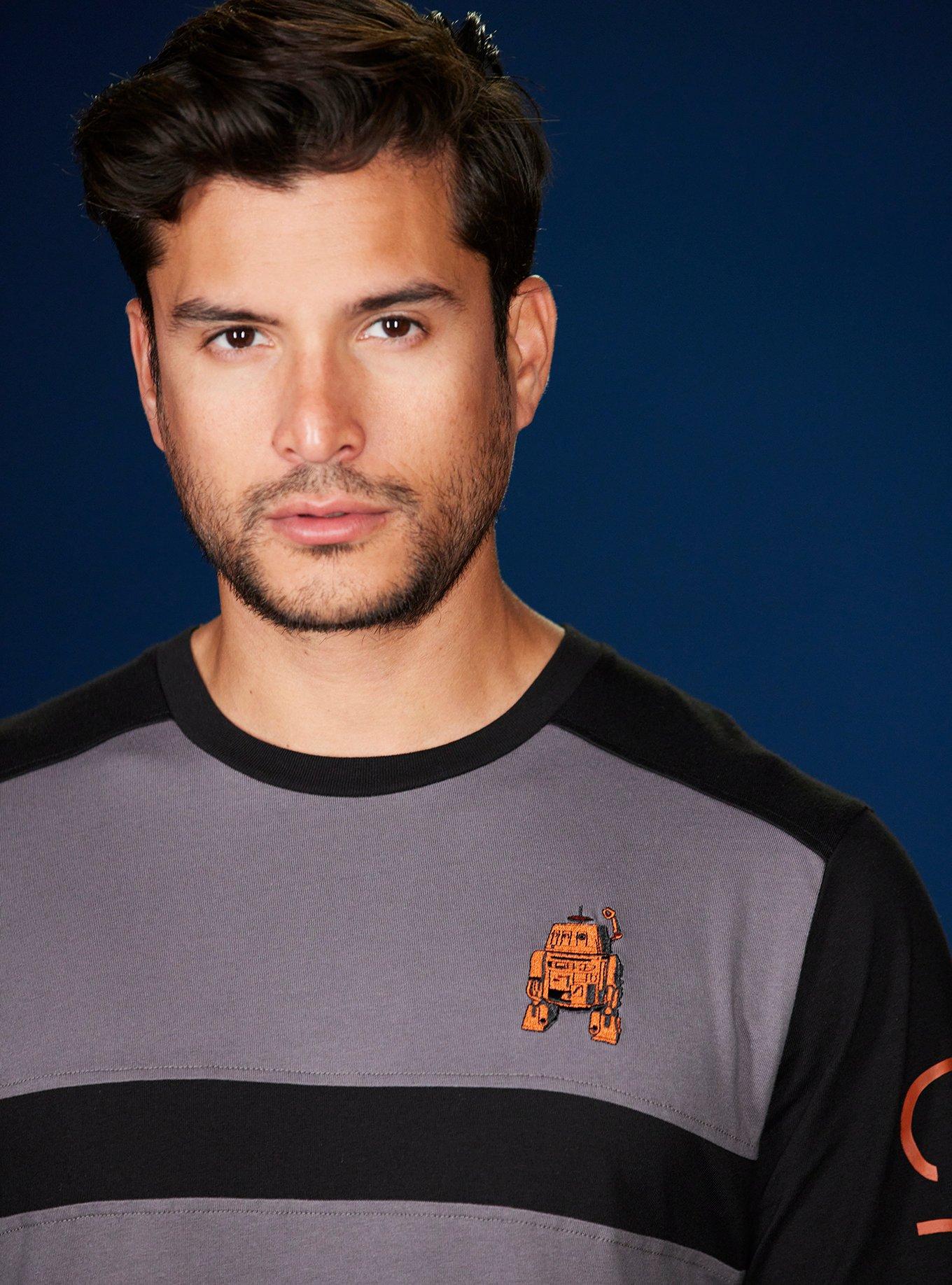Our Universe Star Wars Ahsoka Chopper Long-Sleeve T-Shirt Our Universe Exclusive, MULTI, alternate
