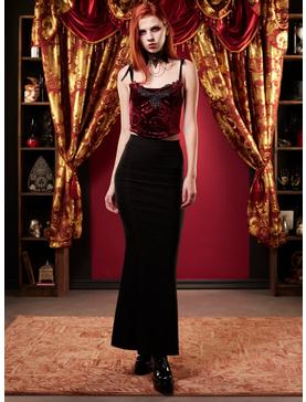 Interview With The Vampire Velvet Lace Corset, , hi-res