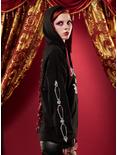 Interview With The Vampire Coffins Lace-Up Hoodie, MULTI, alternate