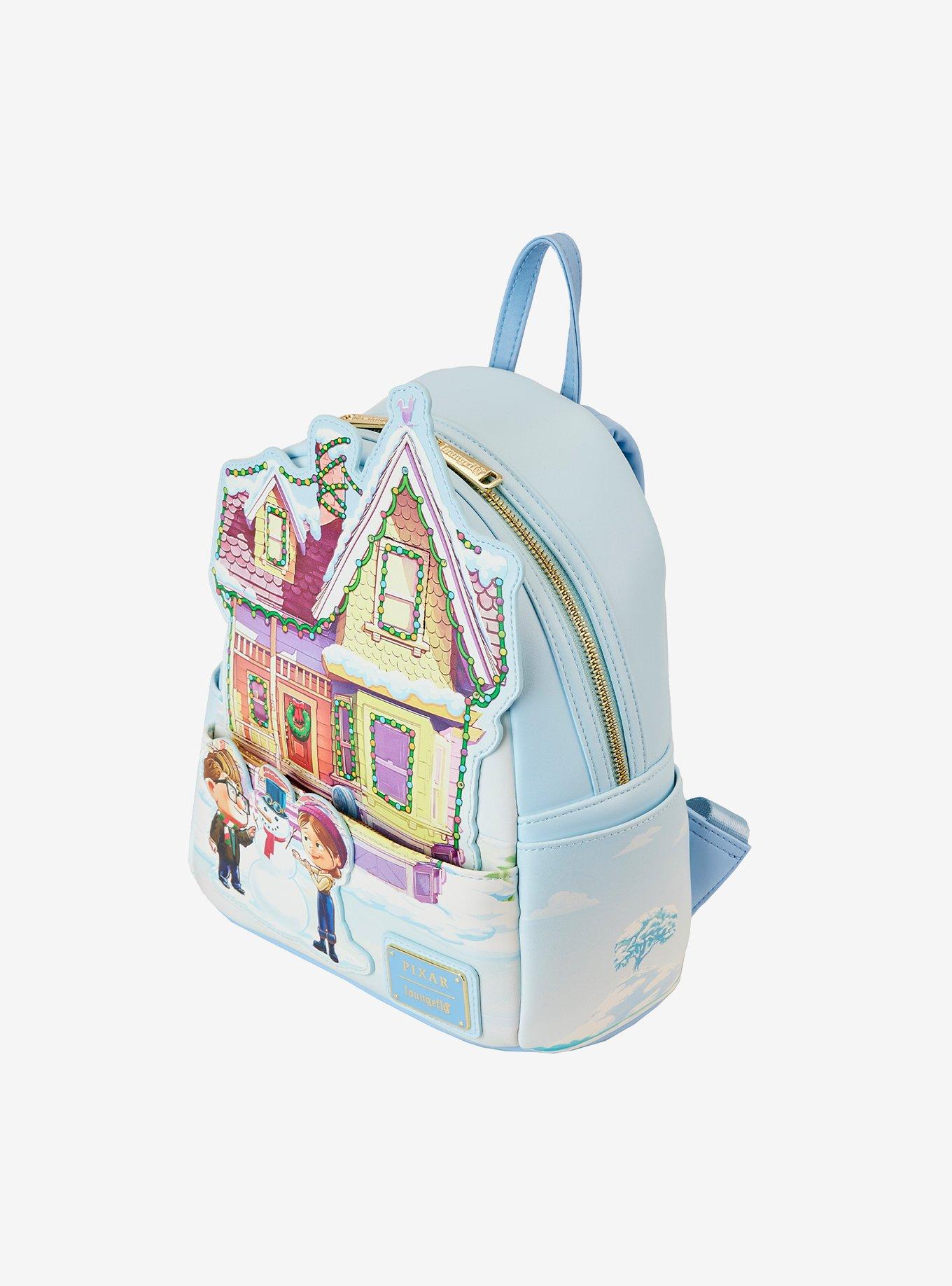Loungefly Disney Pixar Up Holiday House Light-Up Mini Backpack, , alternate