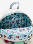 Loungefly Disney Lilo & Stitch Santa Stitch Snow Angel Swivel Mini Backpack, , alternate