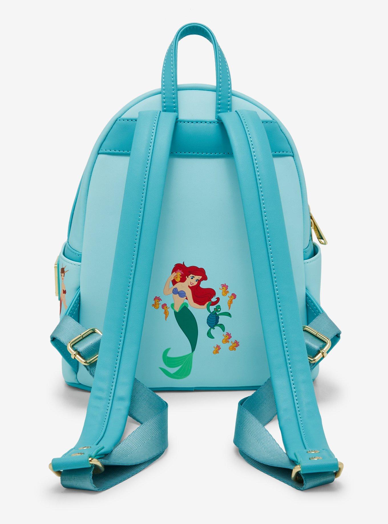 Loungefly Disney The Little Mermaid Lenticular Portrait Mini Backpack, , alternate