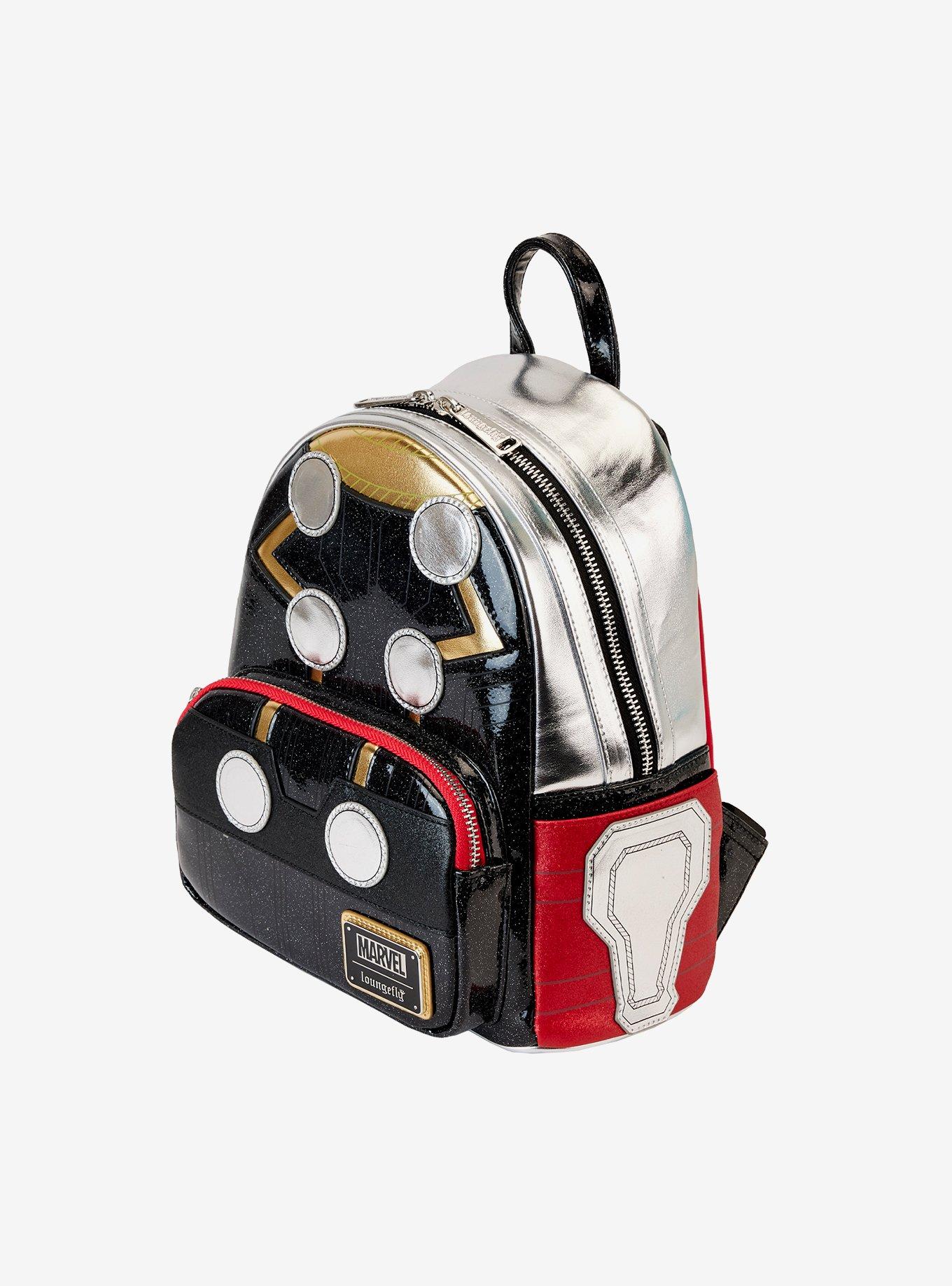 Loungefly Marvel Thor Metallic Suit Mini Backpack, , alternate