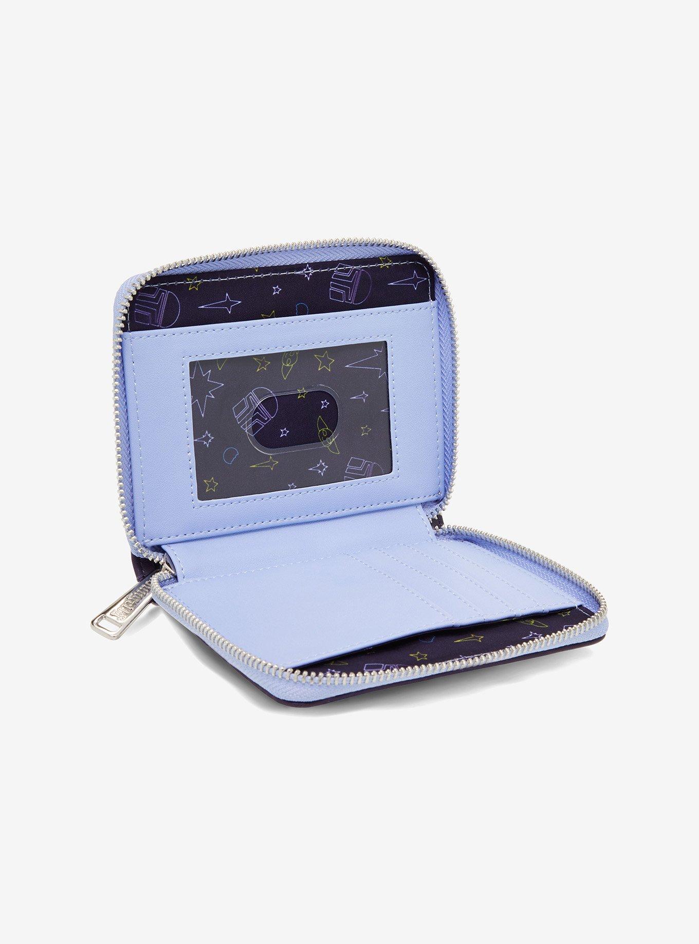 Loungefly Star Wars The Mandalorian Grogu Constellations Glow-in-the-Dark Small Zip Wallet - BoxLunch Exclusive, , alternate