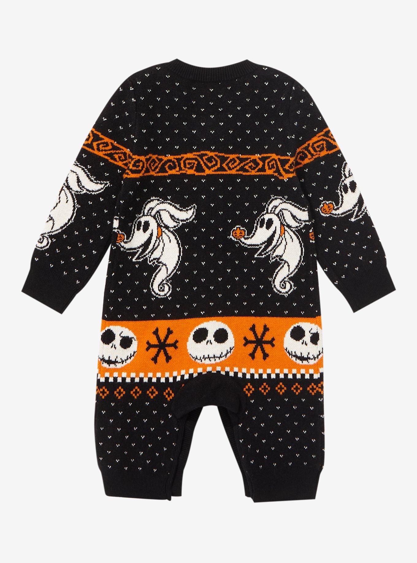 Disney The Nightmare Before Christmas Zero Sweater Infant One-Piece - BoxLunch Exclusive, MULTI, alternate