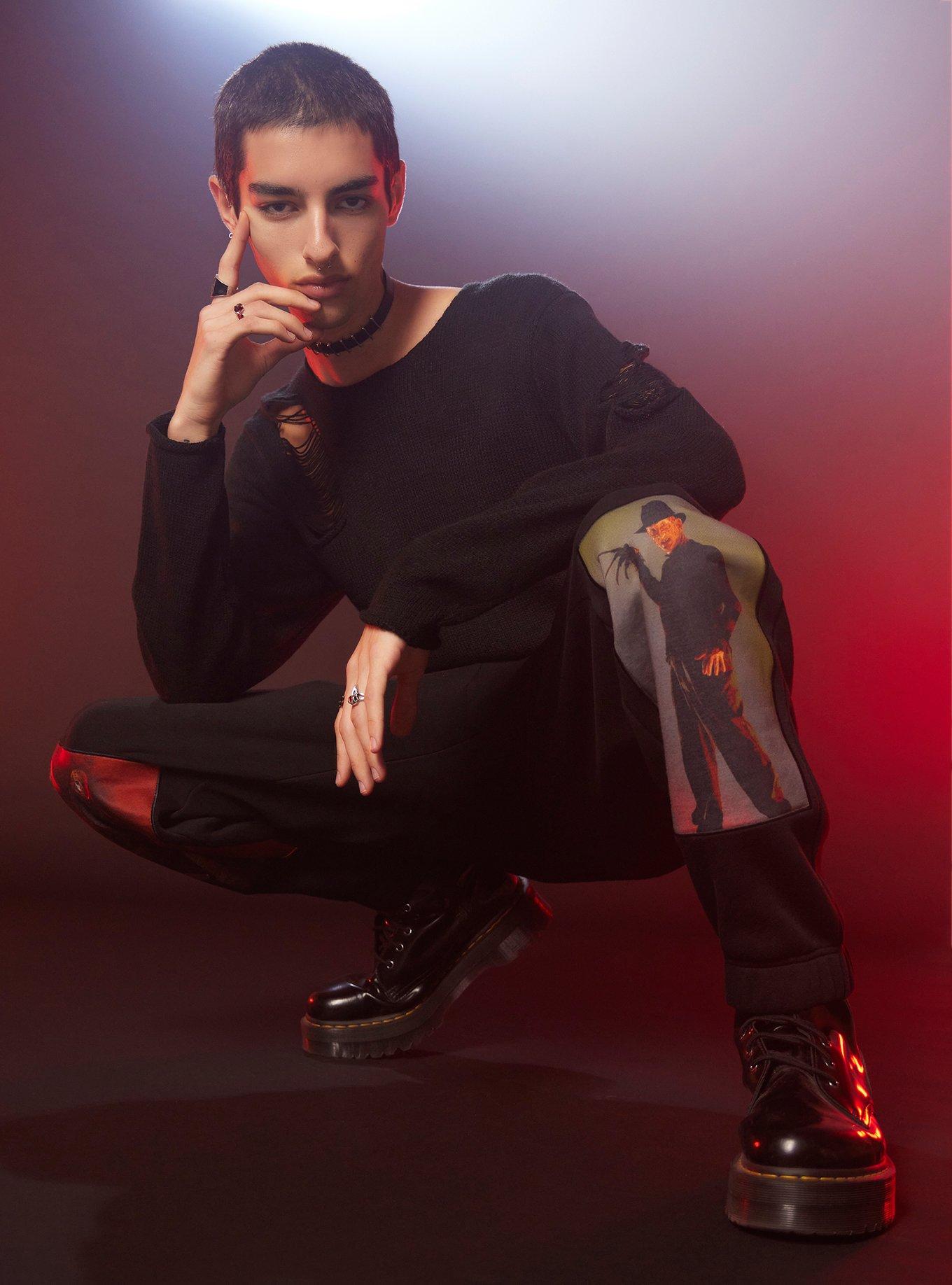 Freddy Vs. Jason Portraits Jogger Sweatpants, BLACK, alternate