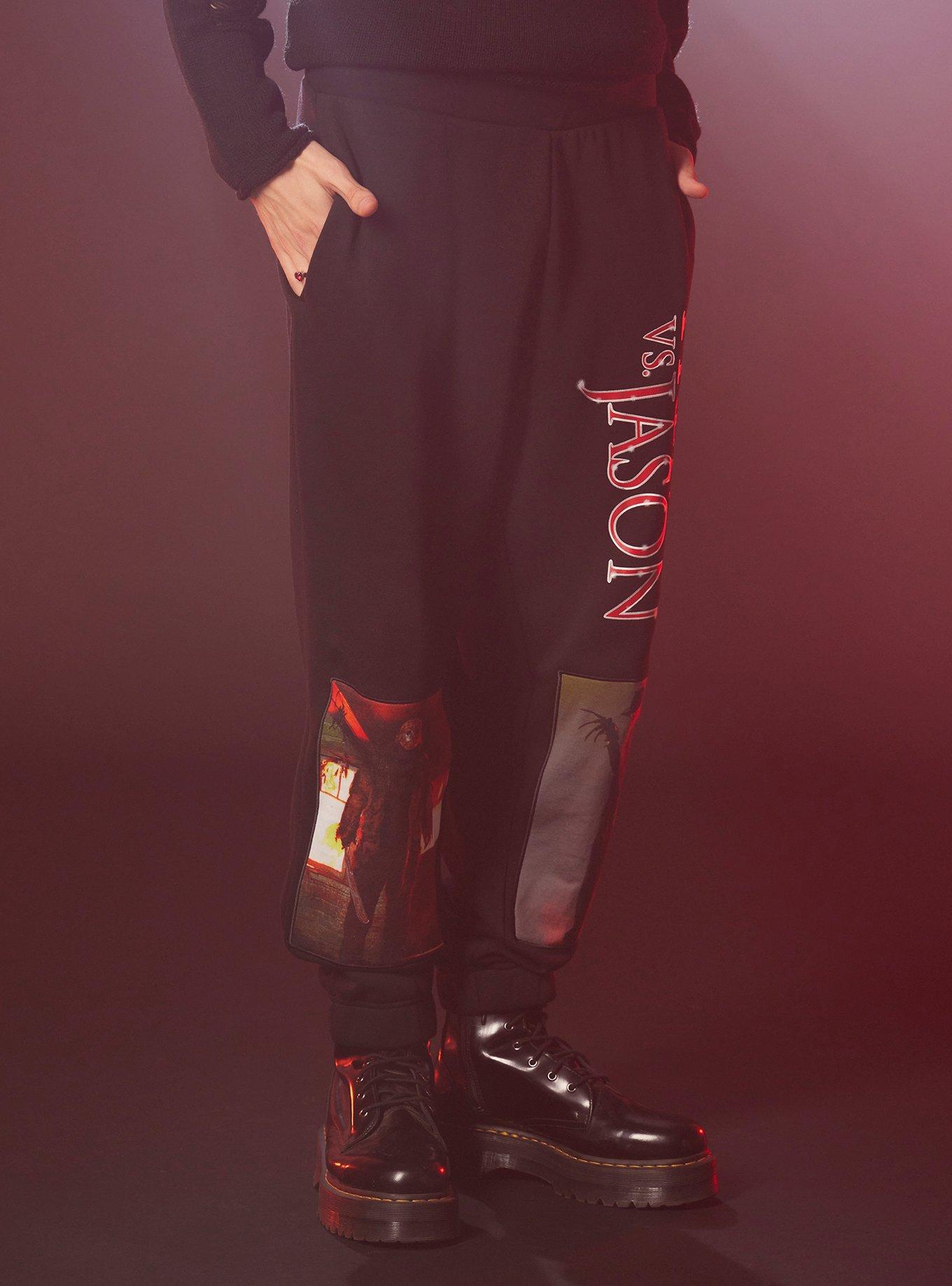 Freddy Vs. Jason Portraits Jogger Sweatpants, BLACK, alternate