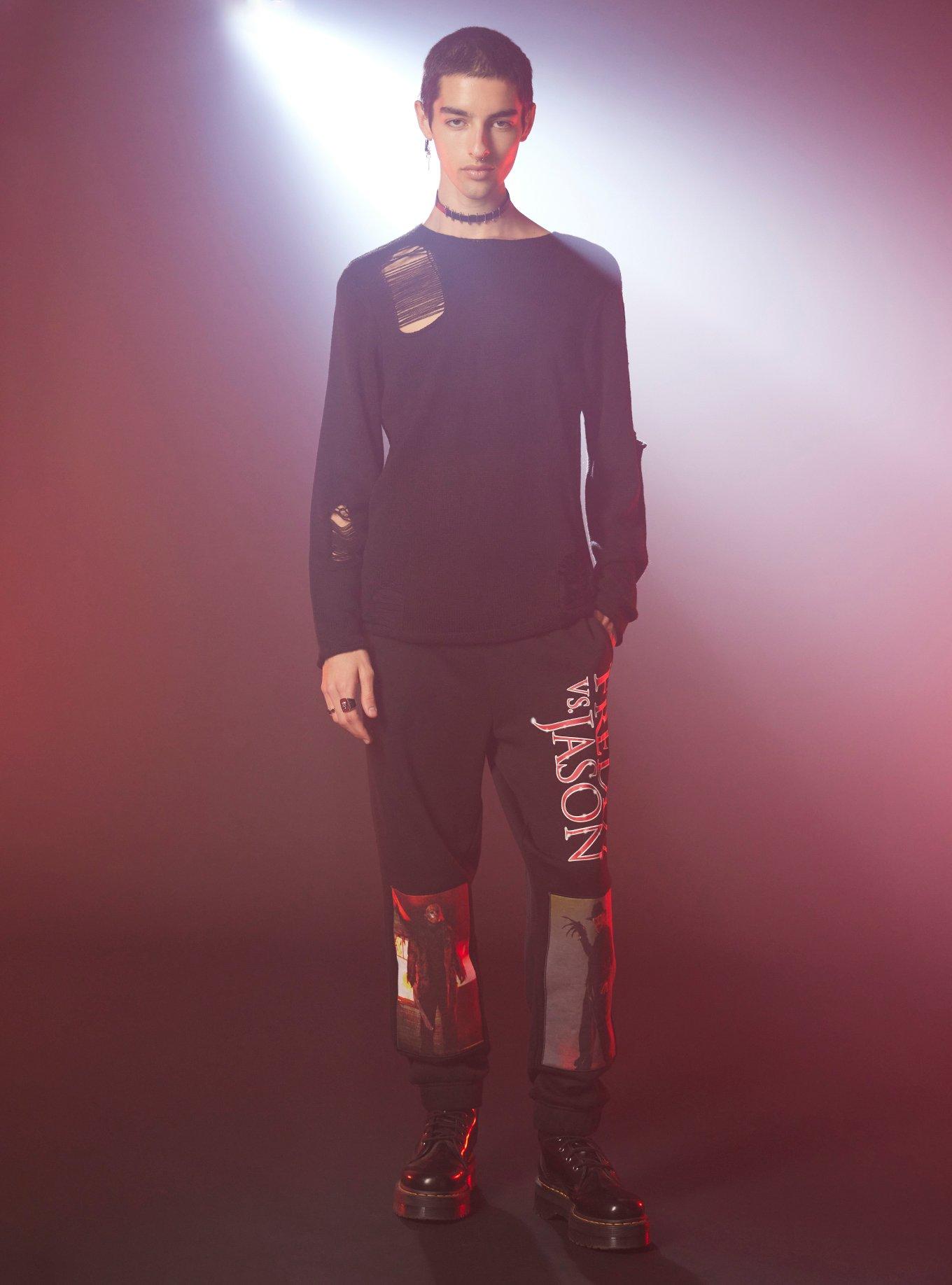 Freddy Vs. Jason Portraits Jogger Sweatpants, BLACK, alternate