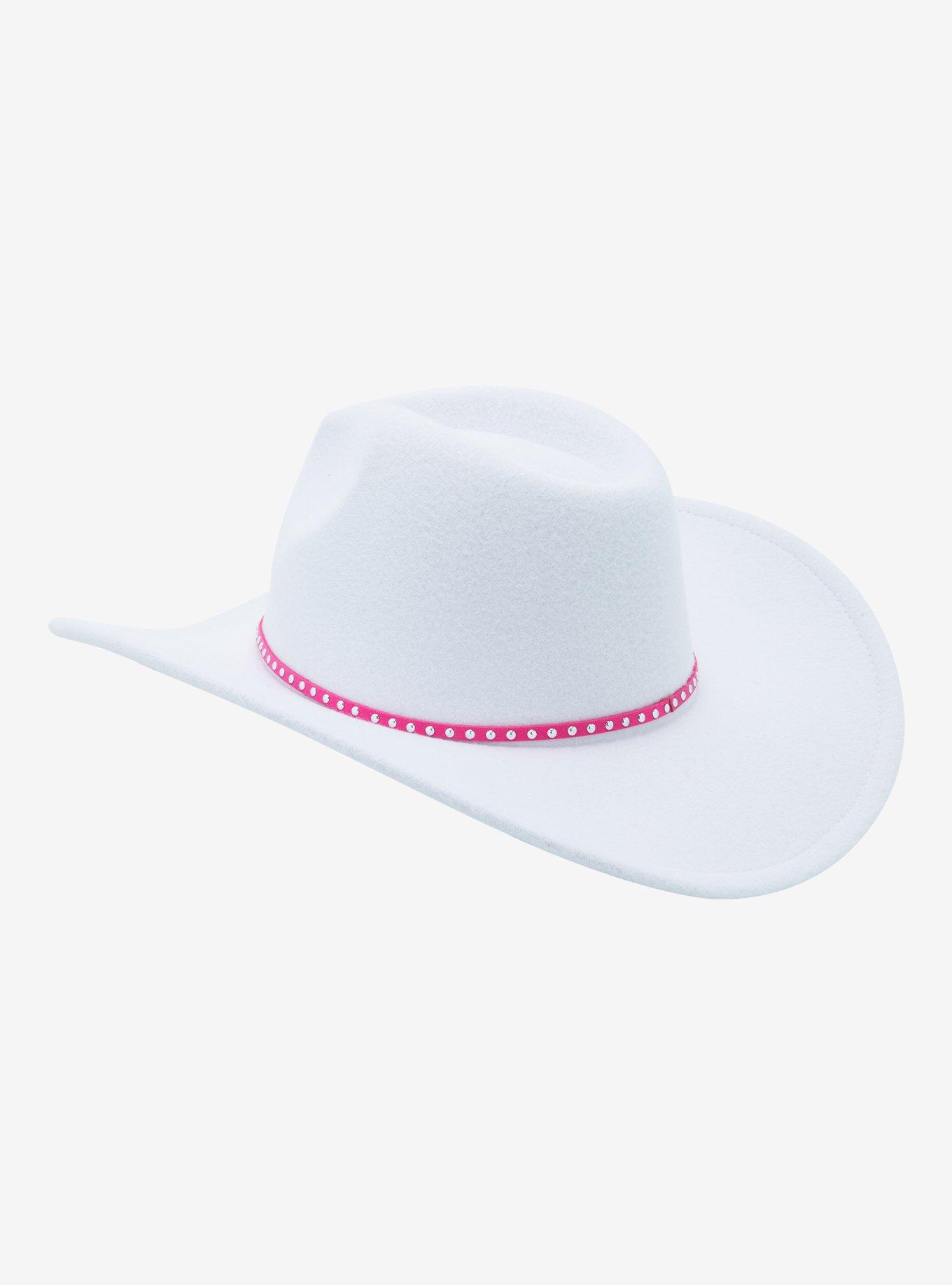 Barbie White Cowboy Hat, , alternate