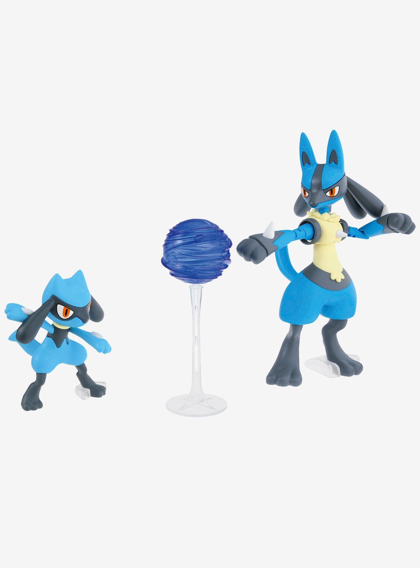 Bandai Spirits Pok&eacute;mon Riolu & Lucario Model Kit, , alternate