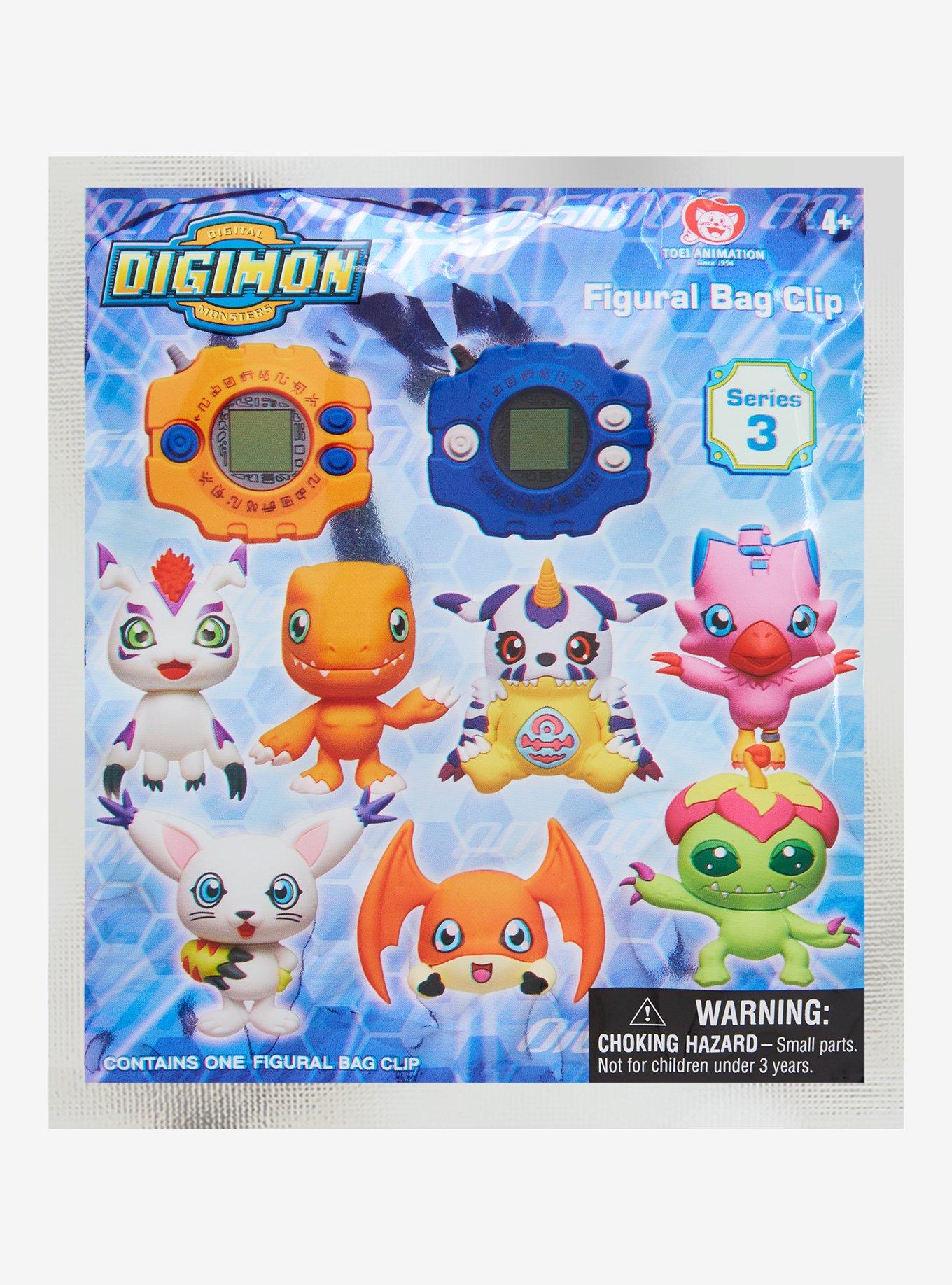 Digimon: Digital Monsters Characters Series 3 Blind Bag Figural Bag Clip, , alternate
