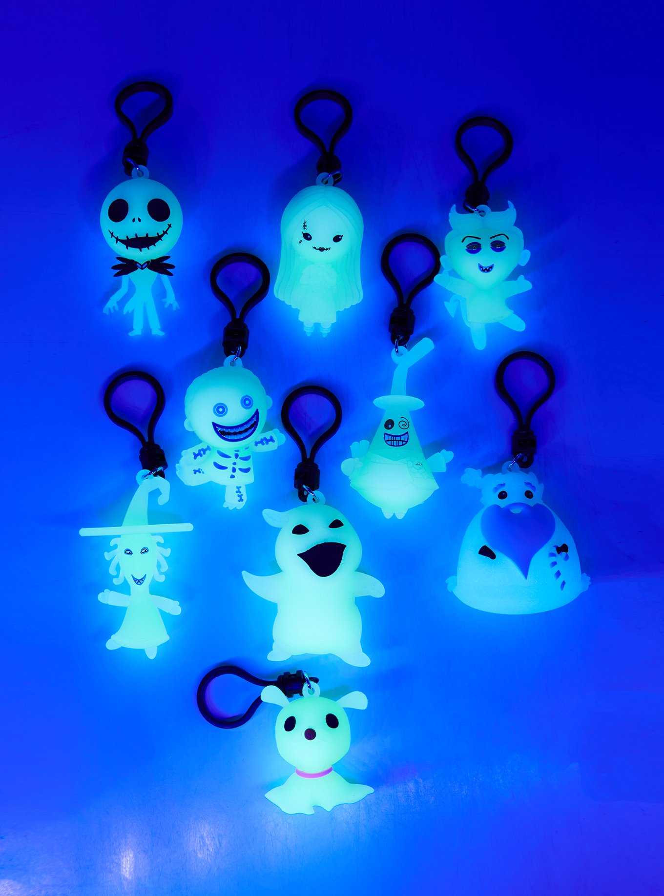 Disney The Nightmare Before Christmas Series 8 Glow-in-The-Dark Blind Bag Figural Bag Clip, , hi-res