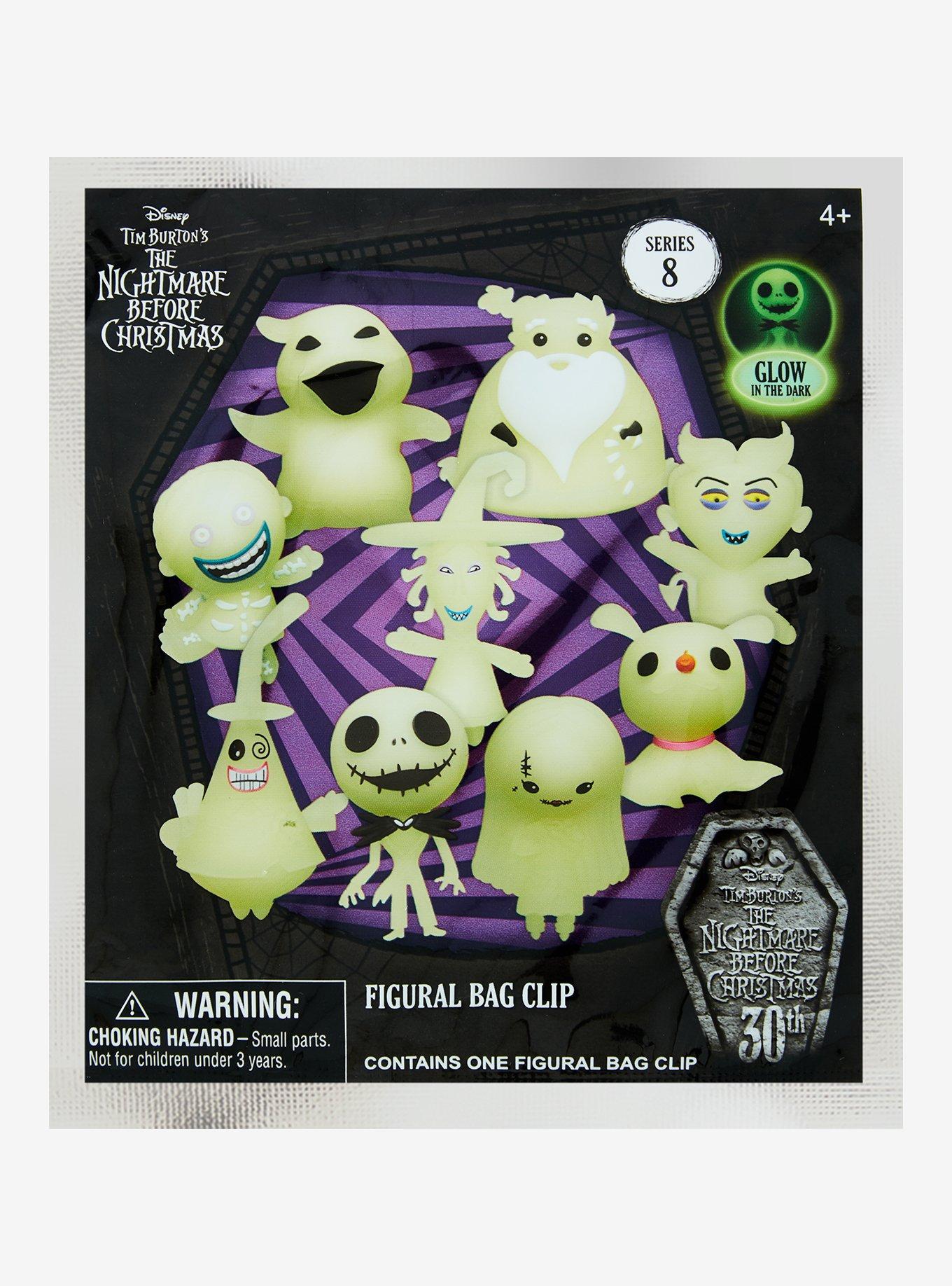 Disney The Nightmare Before Christmas Series 8 Glow-in-The-Dark Blind Bag Figural Bag Clip, , alternate