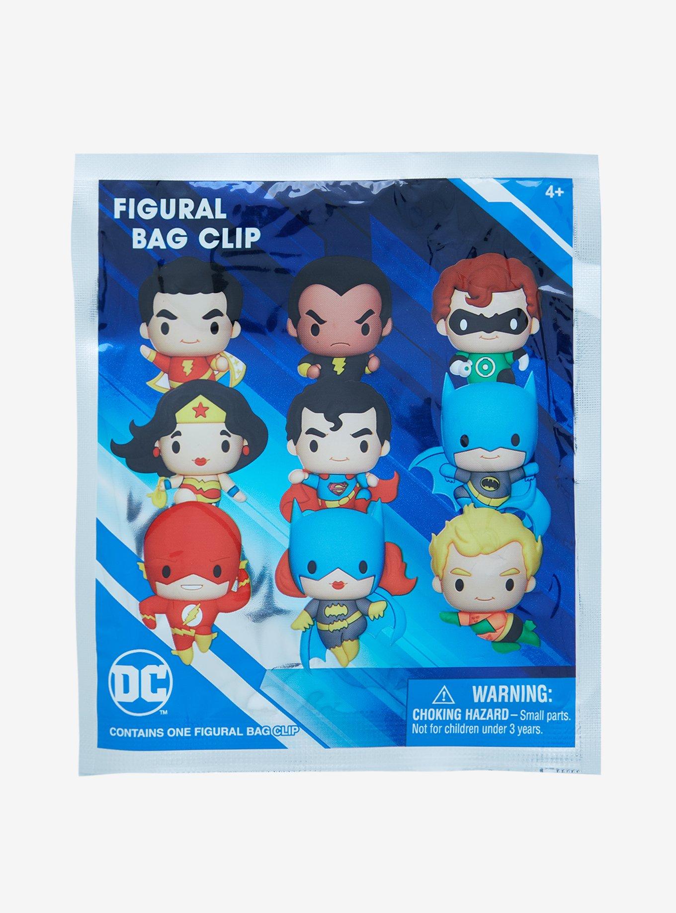 DC Comics Characters Blind Bag Figural Bag Clip, , alternate