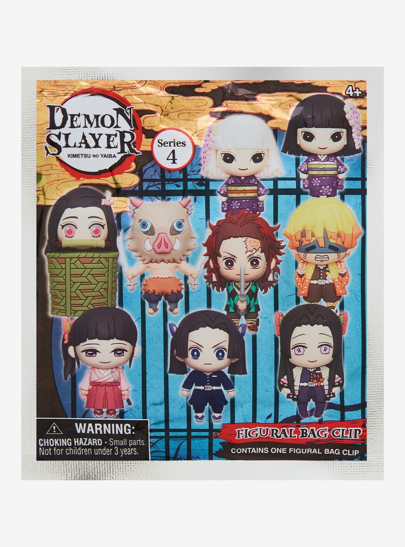Demon Slayer: Kimetsu no Yaiba Characters Series 4 Blind Bag Figural Bag Clip, , alternate