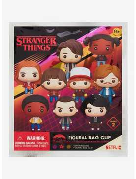 Stranger Things Characters Series 2 Blind Bag Figural Bag Clip, , hi-res