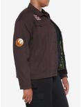 Her Universe Star Wars Ahsoka Hera Syndulla Patches Jacket Plus Size Her Universe Exclusive, MULTI, alternate