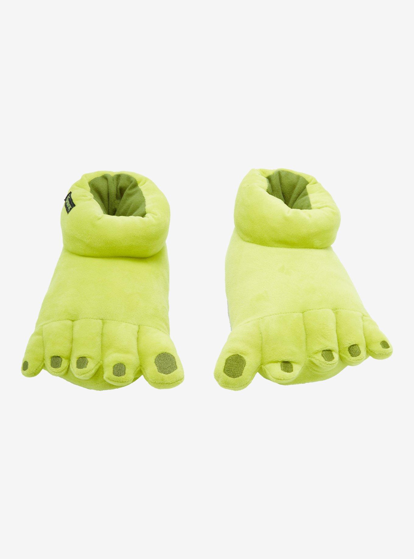 Shrek Feet Plush Slippers, MULTI, alternate