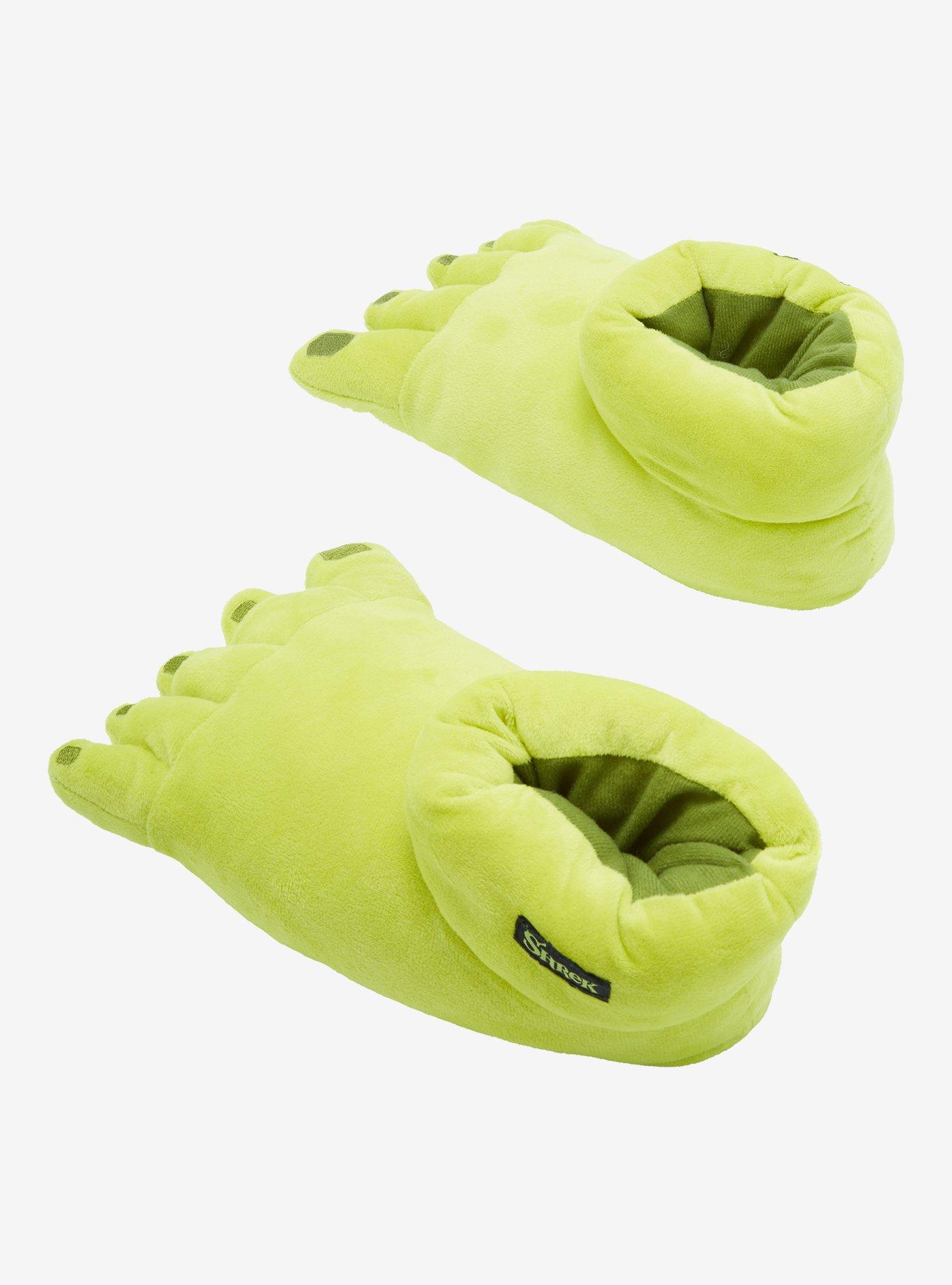 Shrek Feet Plush Slippers, MULTI, alternate