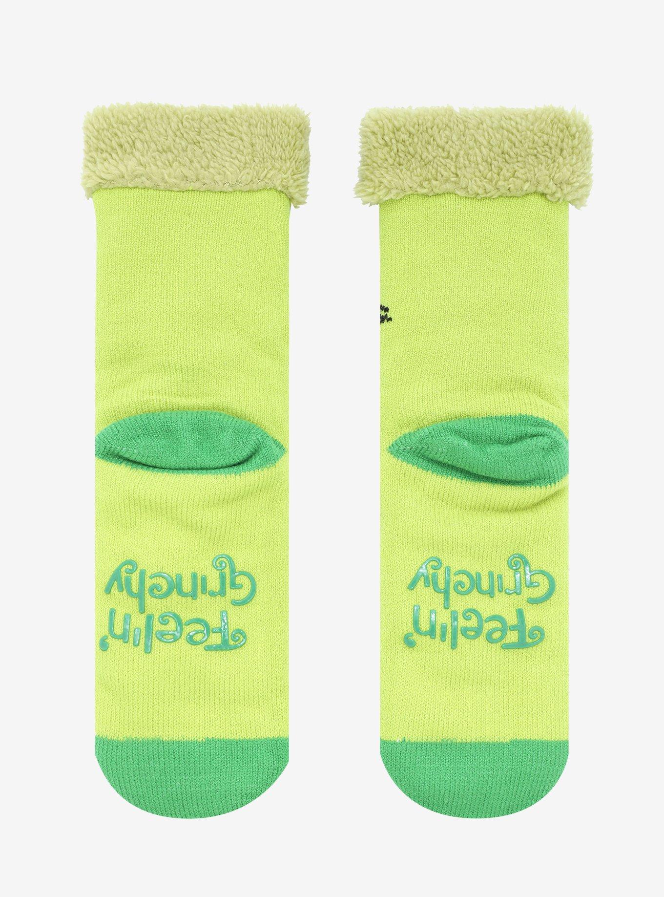 How The Grinch Stole Christmas Grinch Cozy Socks, , alternate