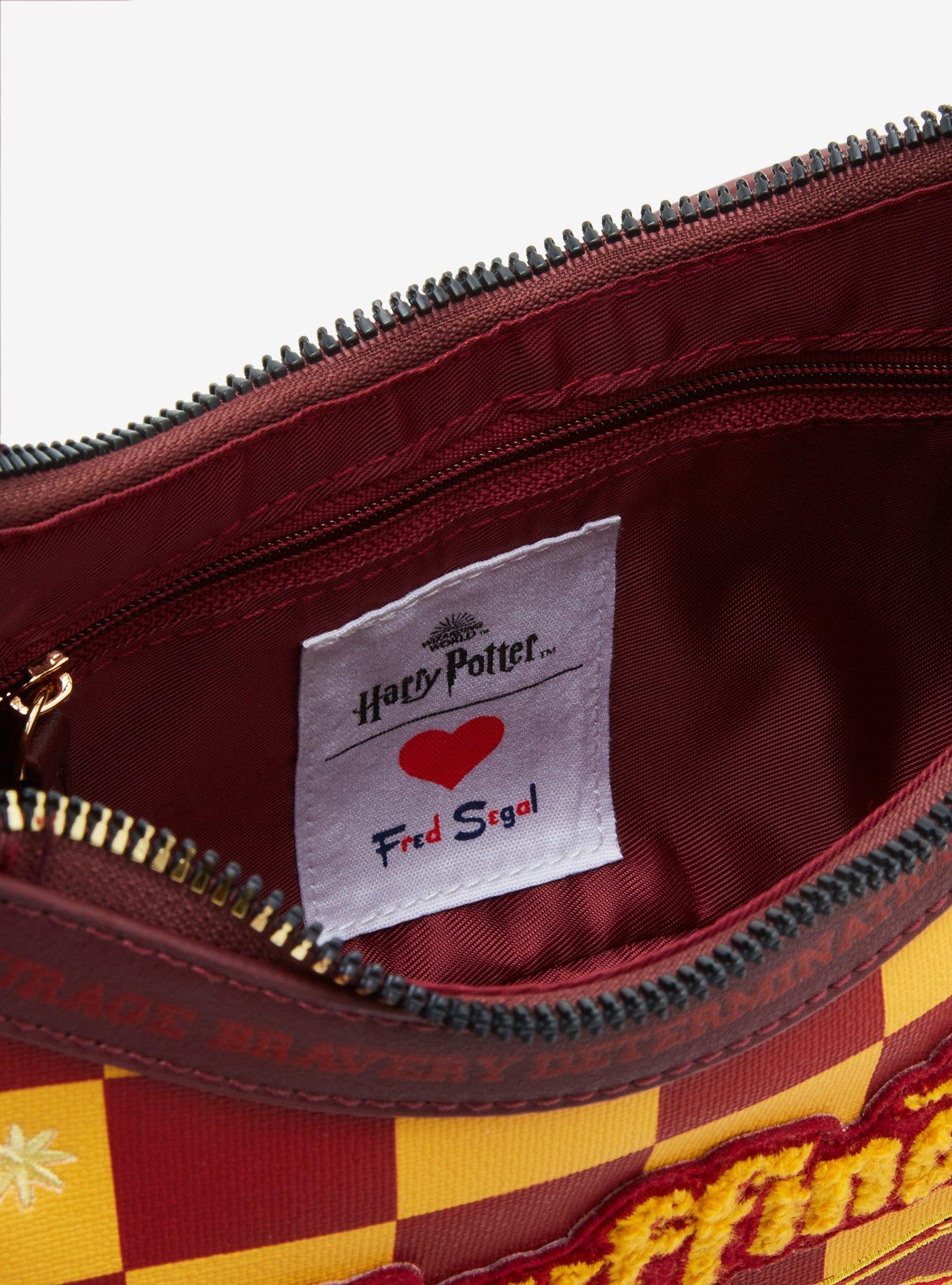 Fred Segal Harry Potter Gryffindor Checkered Crossbody Bag, , alternate