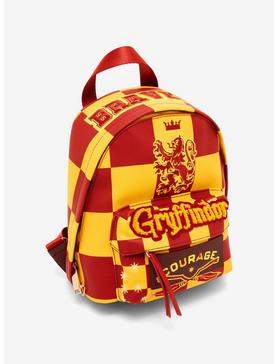 Fred Segal Harry Potter Gryffindor Checkered Mini Backpack, , hi-res