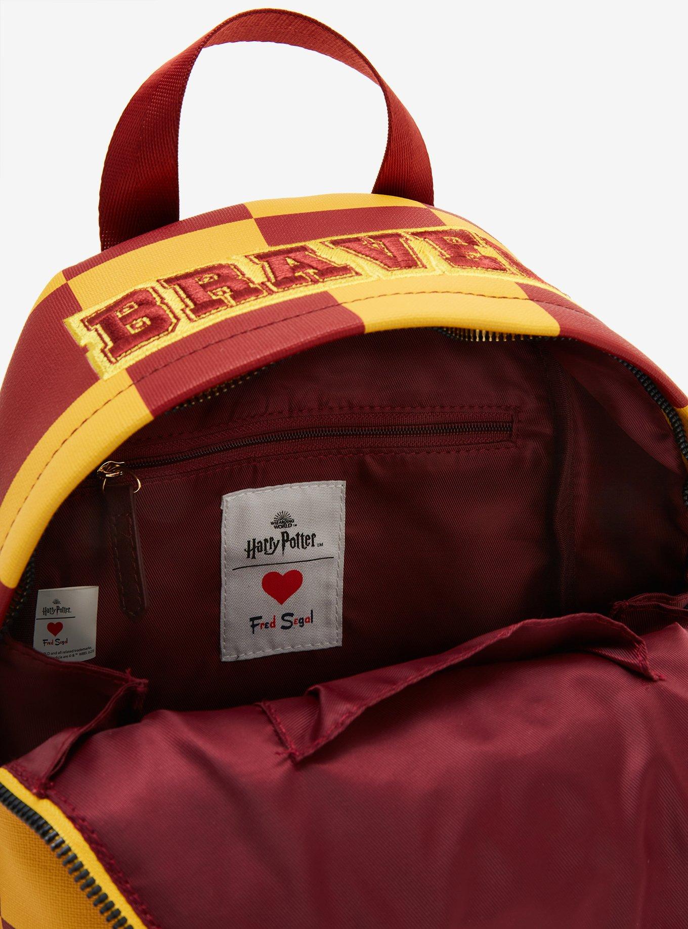 Fred Segal Harry Potter Gryffindor Checkered Mini Backpack, , alternate