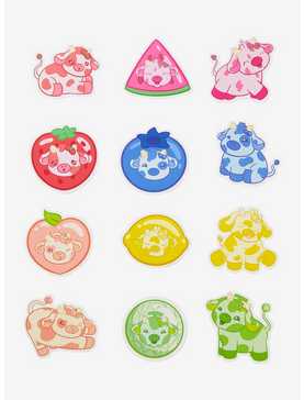 Fruit Cows Blind Box Sticker Pack - BoxLunch Exclusive, , hi-res