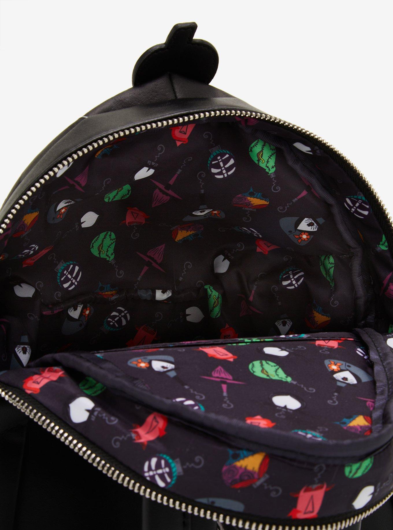 Loungefly The Nightmare Before Christmas Figural Tree Glow-In-The-Dark Mini Backpack, , alternate
