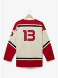 Friday the 13th Jason Voorhees Hockey Jersey - BoxLunch Exclusive, RED, alternate