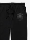Hunger Games Capitol Emblem Pajama Pants, BLACK, alternate