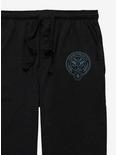 Hunger Games District 4 Emblem Pajama Pants, BLACK, alternate