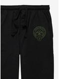 Hunger Games District 7 Emblem Pajama Pants, BLACK, alternate