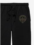 Hunger Games District 9 Emblem Pajama Pants, BLACK, alternate