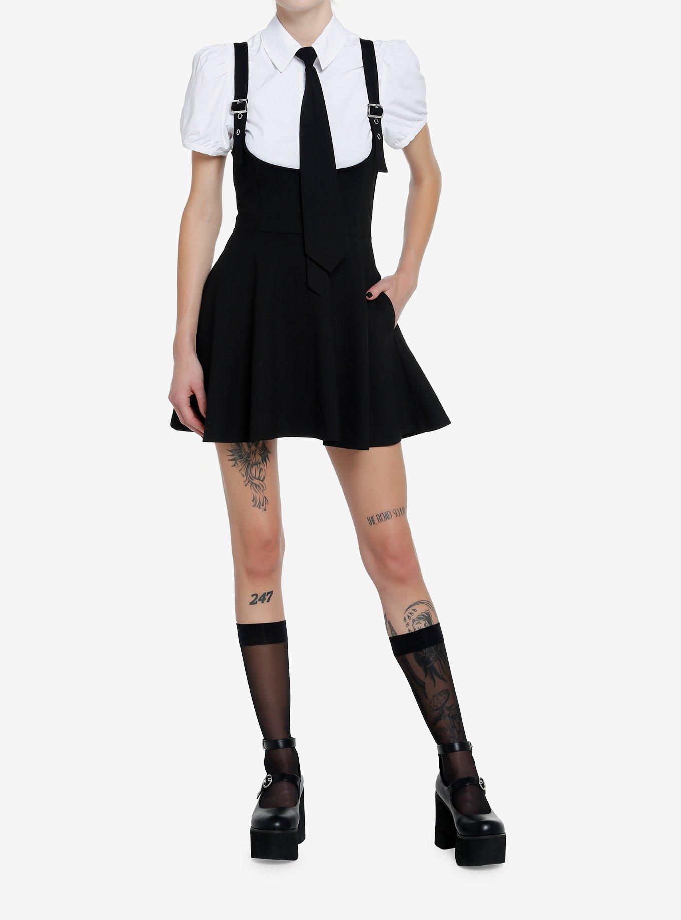 Cosmic Aura Academic Twofer Mini Dress, , hi-res