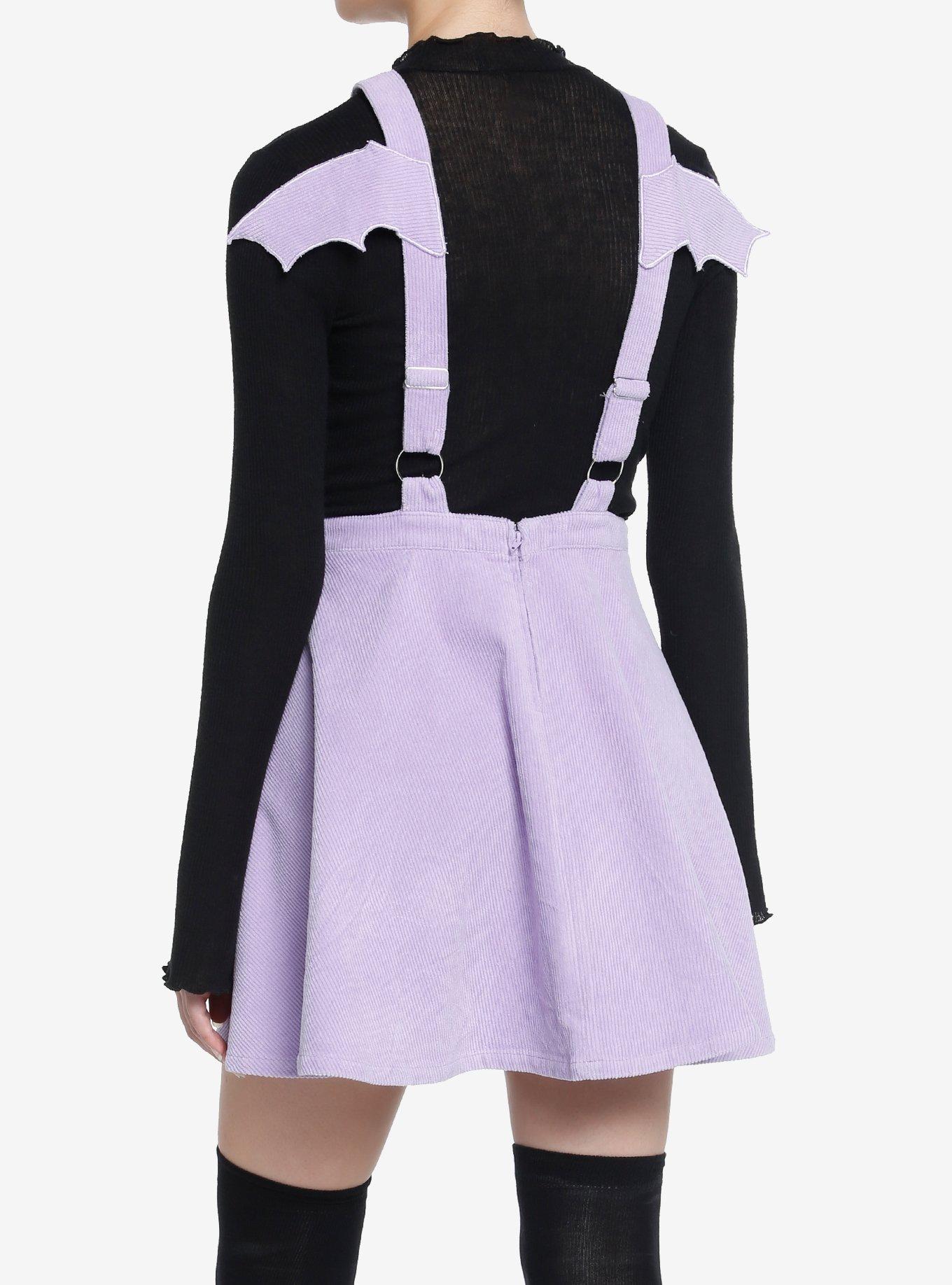 Sweet Society Kawaii Bat Corduroy Skirtall, , hi-res