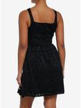 Cosmic Aura Black Lace Sweetheart Dress, BLACK, alternate