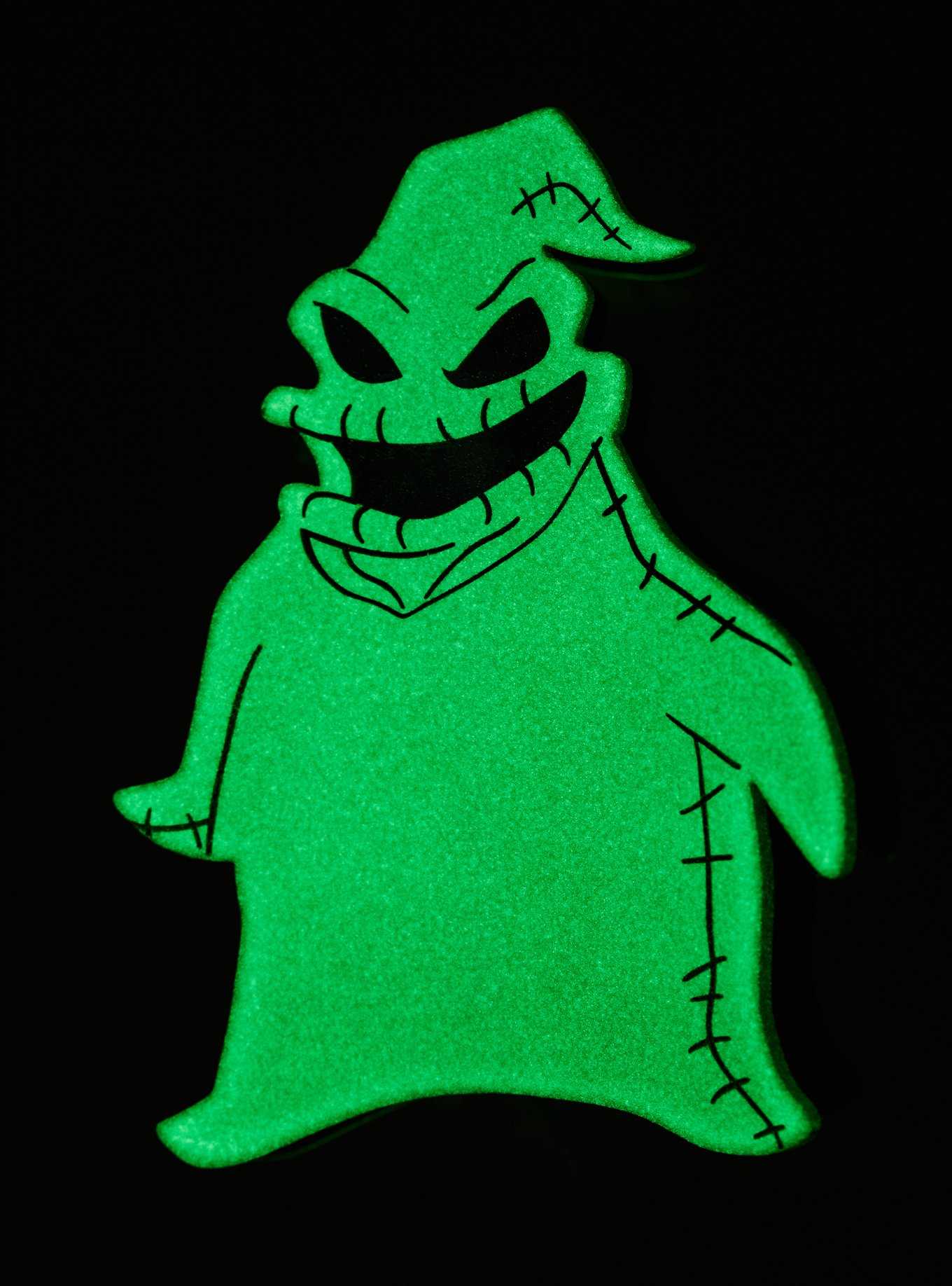 The Nightmare Before Christmas Oogie Boogie Glow-In-The-Dark Claw Hair Clip, , hi-res