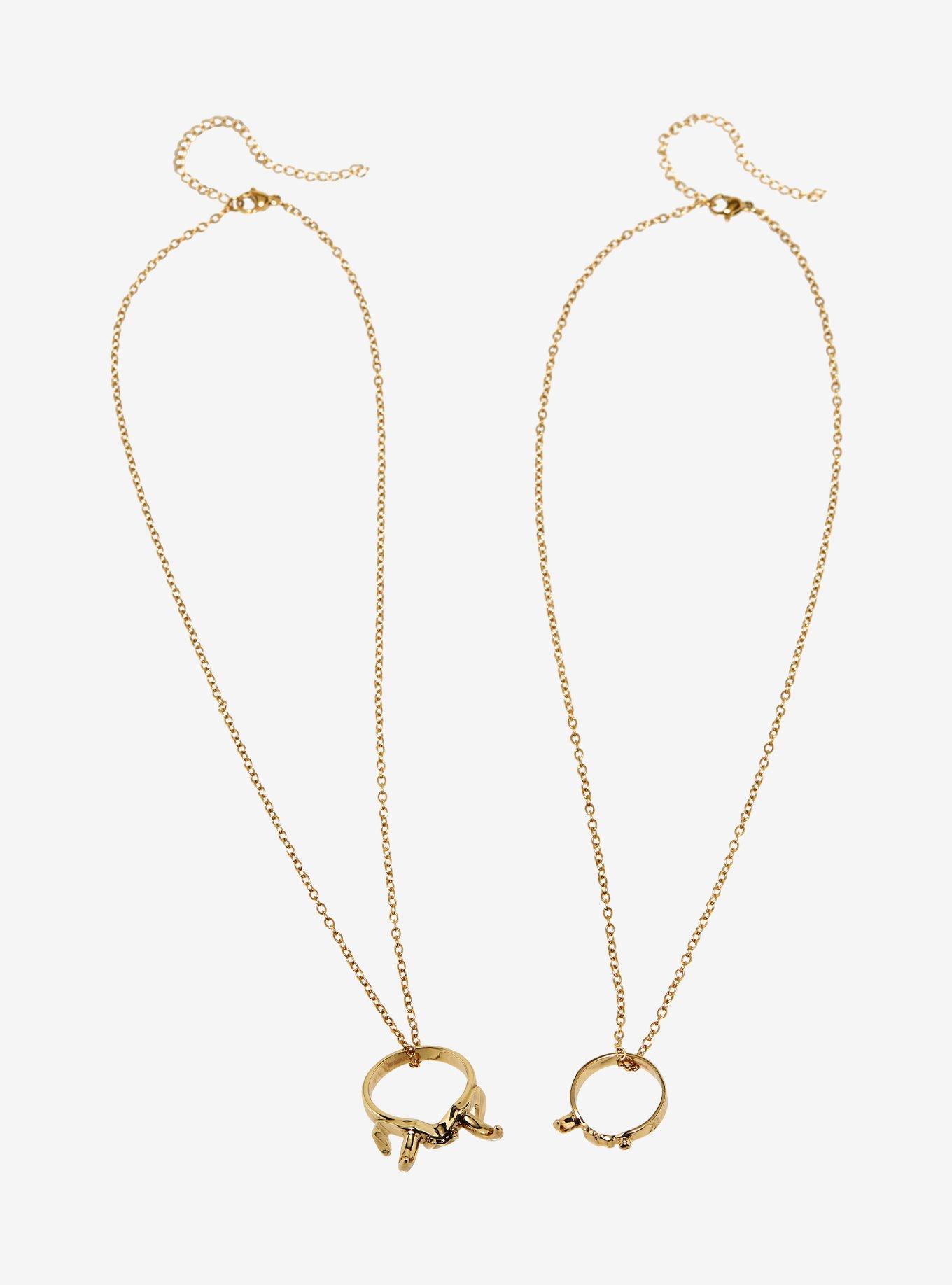 Marvel Loki Sylvie Best Friend Necklace Set, , alternate