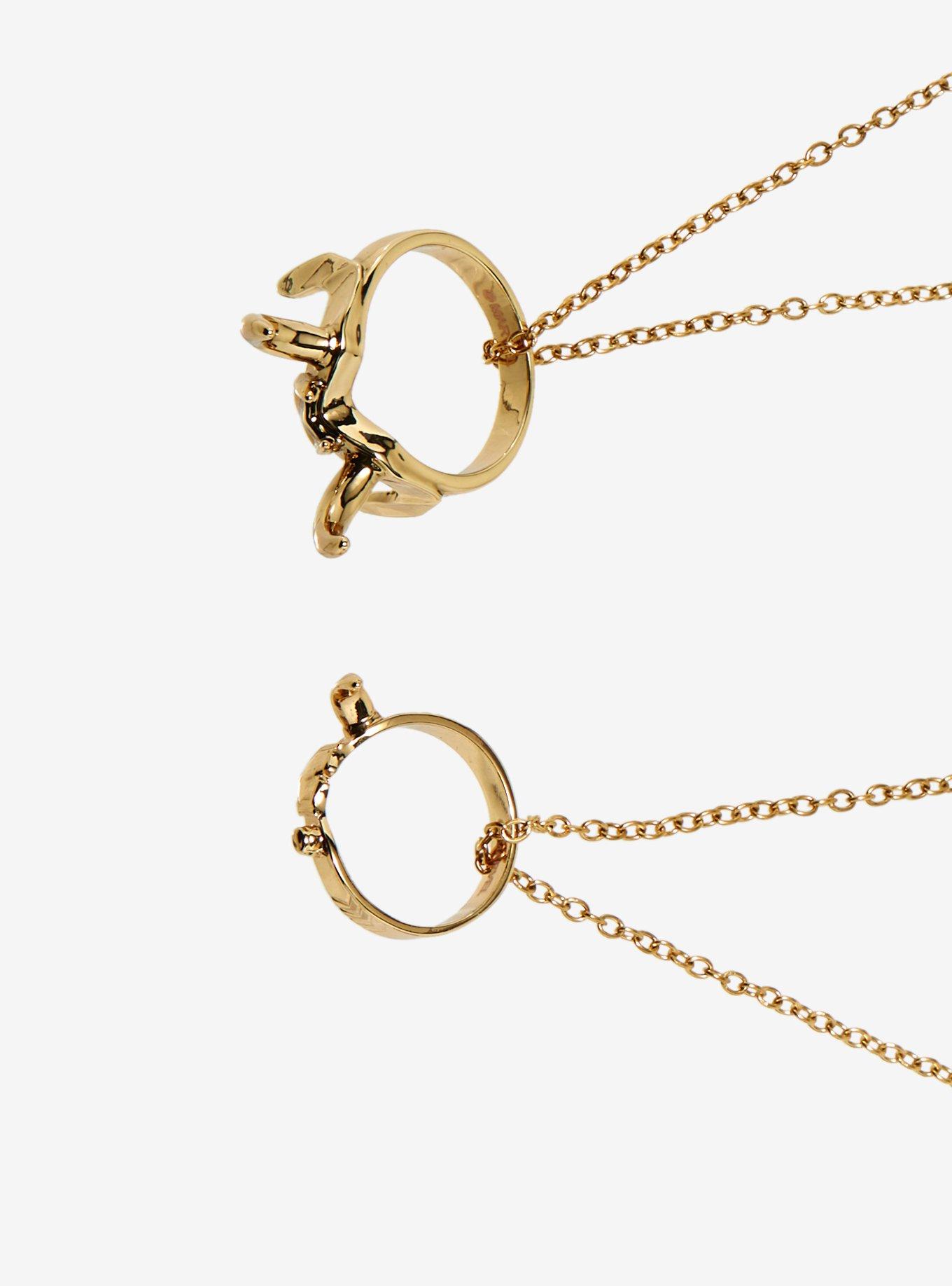 Marvel Loki Sylvie Best Friend Necklace Set, , alternate