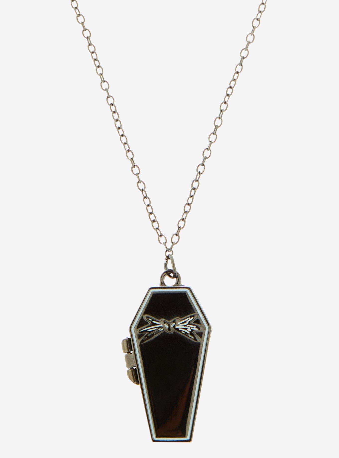 The Nightmare Before Christmas Jack Coffin Locket Necklace, , hi-res