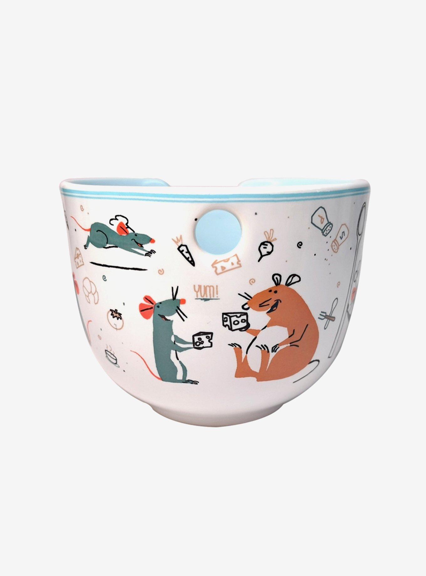 Disney Pixar Ratatouille Remy Sketch Ramen Bowl with Chopsticks, , alternate