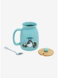Studio Ghibli My Neighbor Totoro Umbrella Totoro Lidded Mug with Spoon - BoxLunch Exclusive, , alternate