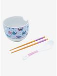 Disney Lilo & Stitch: The Series Stitch & Angel Waves Ramen Bowl with Chopsticks and Spoon, , alternate