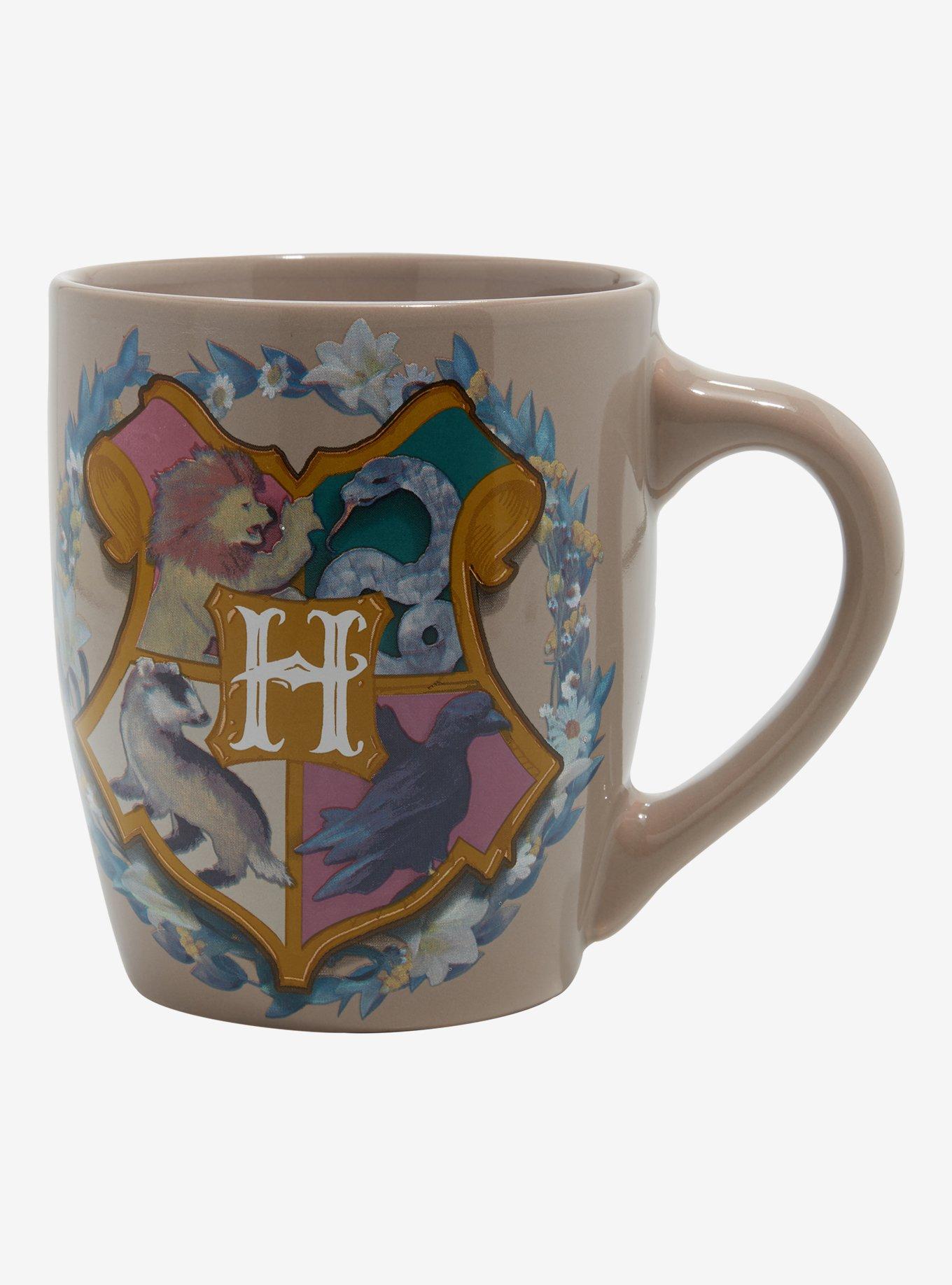 Harry Potter Floral Hogwarts Crest Mug, , alternate