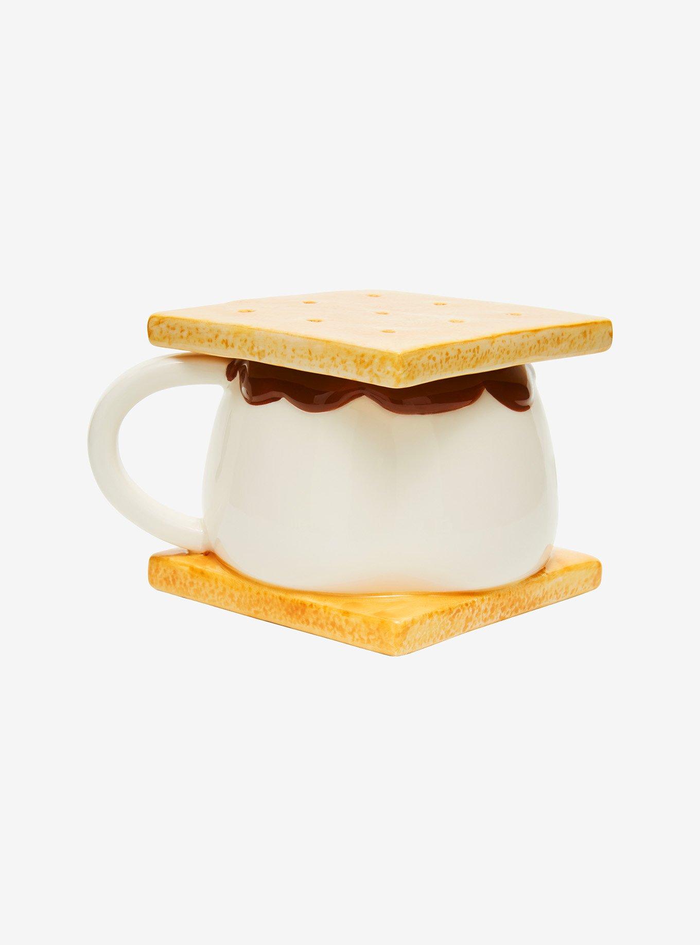 S'mores Figural Mug with Lid, , alternate